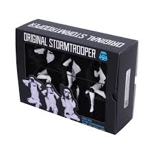 Stormtrooper Figuras Three Wise Sitting Stormtroopers 11 cm
