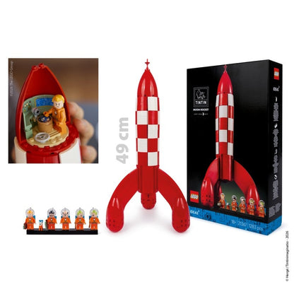 LEGO® Ideas Tintin® Moon Rocket