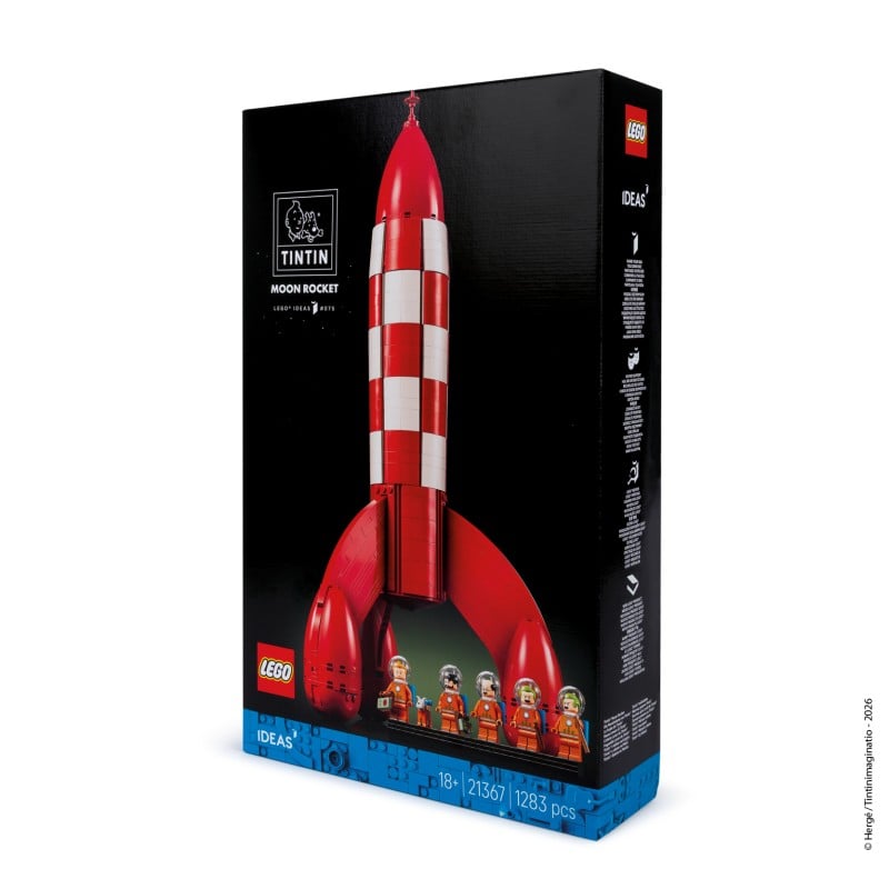 LEGO® Ideas Tintin® Moon Rocket
