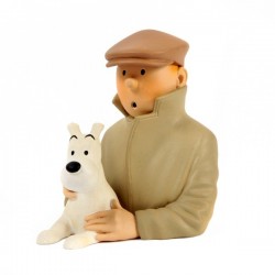Petit buste Tintin casquette Regout