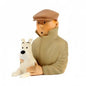 Petit buste Tintin casquette Regout