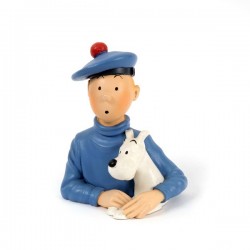 Petit buste Tintin écossais Regout
