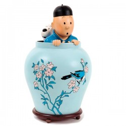 Potiche Lotus Bleu 28 cm "Patrick Regout"