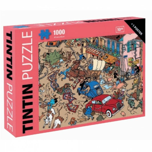 PUZZLE "ACCIDENTE EN LA PLAZA"  1000 PIEZAS