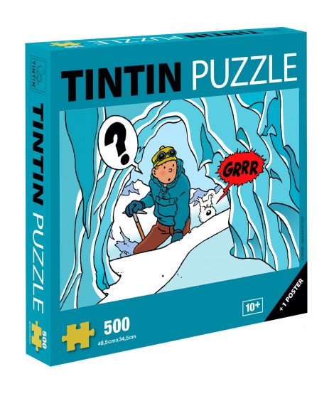 PUZZLE "TINTÍN EN LA CUEVA DEL TIBET"  500 PIEZAS