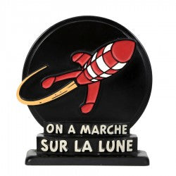 Stèle Lune Fusée-Patrick Regout