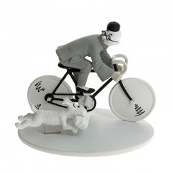 Tintin cycliste et Milou à Shanghaï Nº3