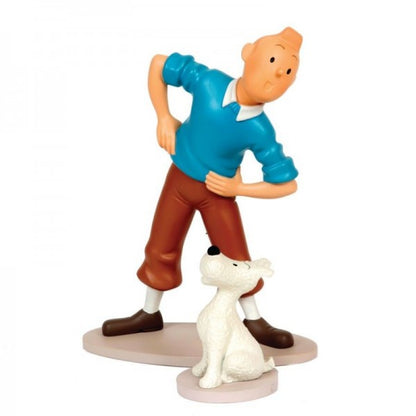 Figurine Tintin et Milou gymnastique – Leblon Delienne – 2001