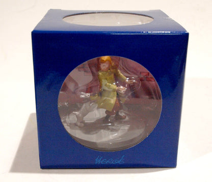 Tintín La Boite de Crabe  Coffret figurine plastique 8 cm